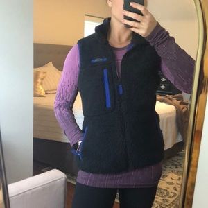 Women’s Black Sherpa Columbia Vest